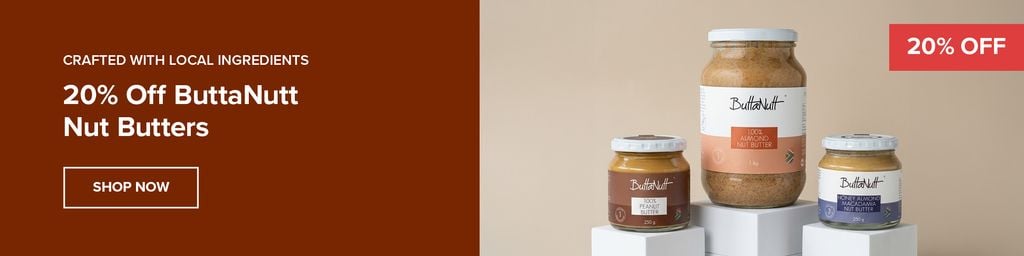 20% Off Buttanutt Nut Butters